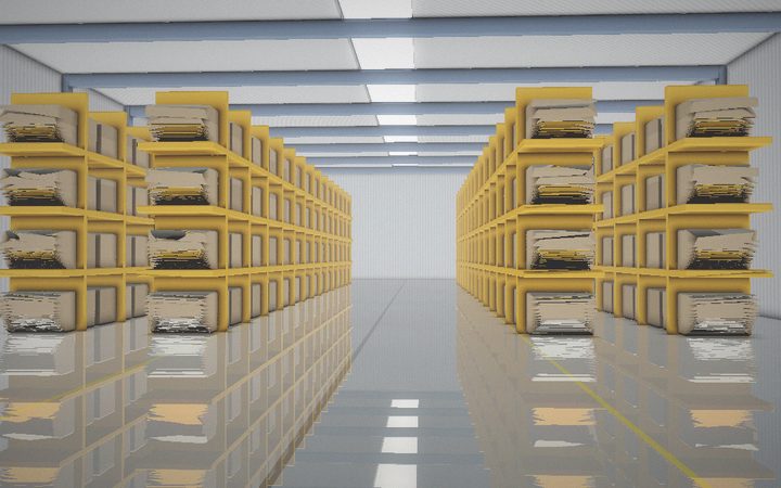 Sample photo of a warehouse