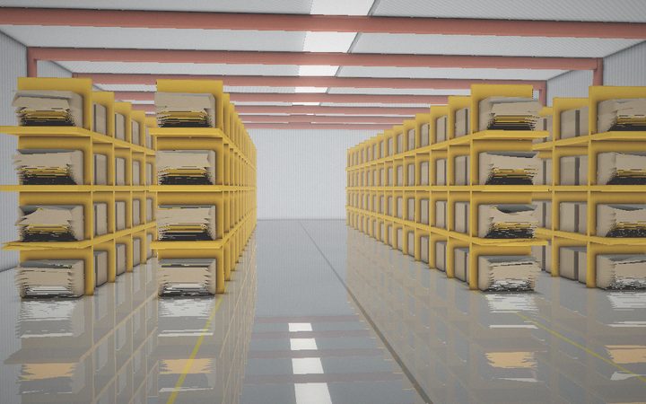 Sample photo of a warehouse